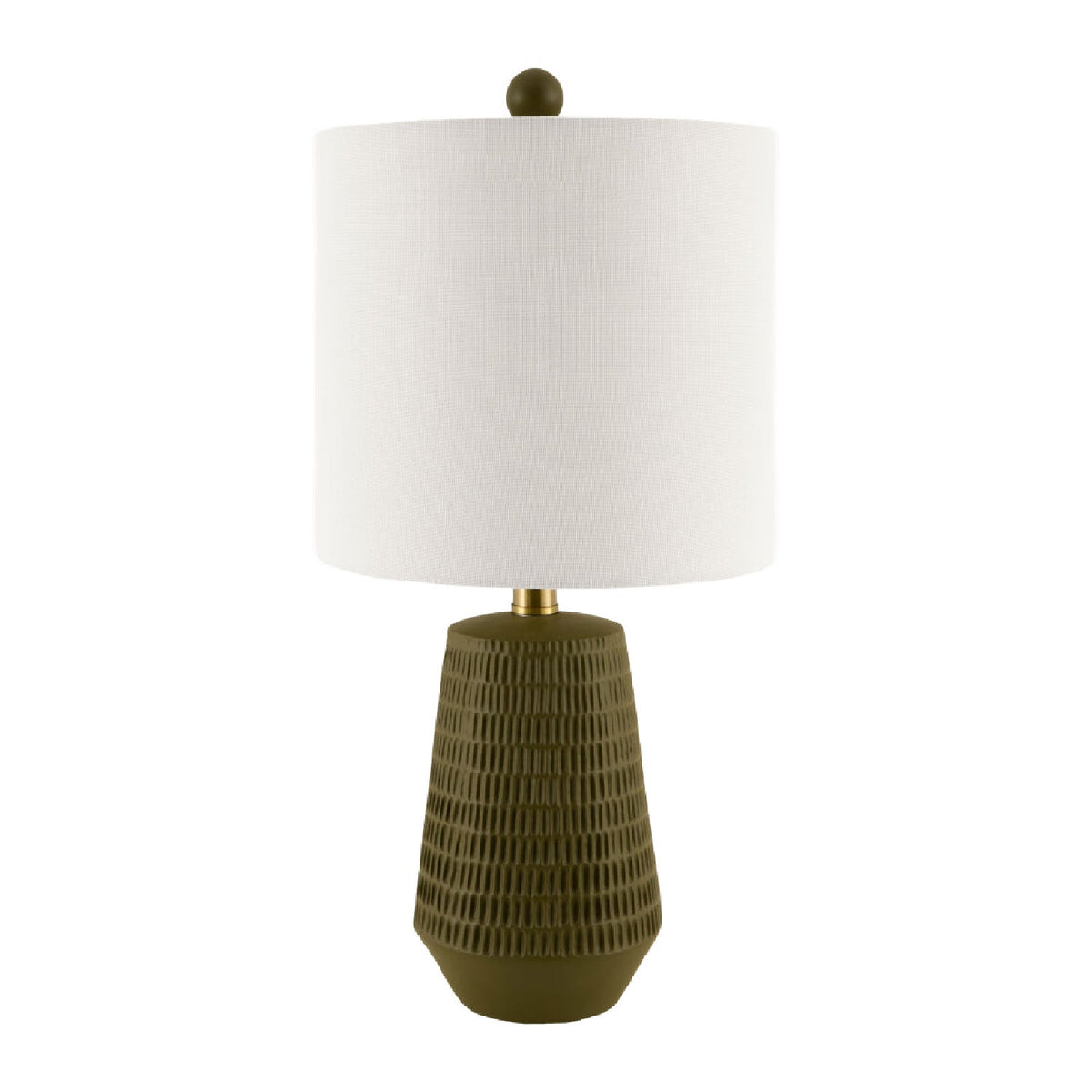 Modern European furniture - Organic-Carved Base Table Lamp - www.oroa.com