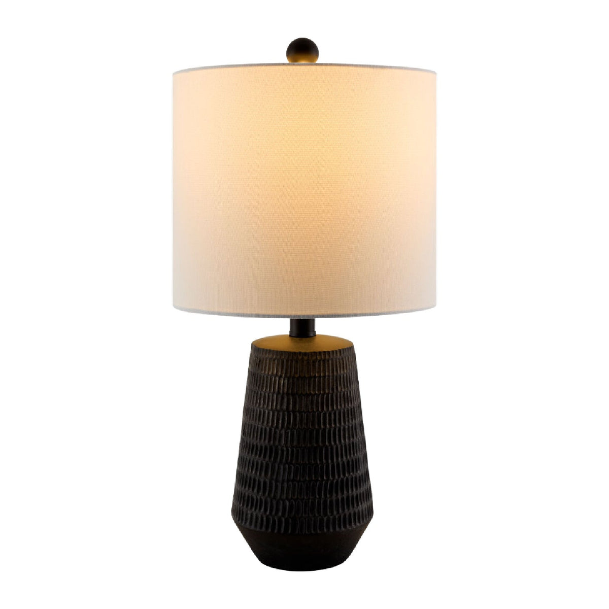 Modern European furniture - Organic-Carved Base Table Lamp - www.oroa.com