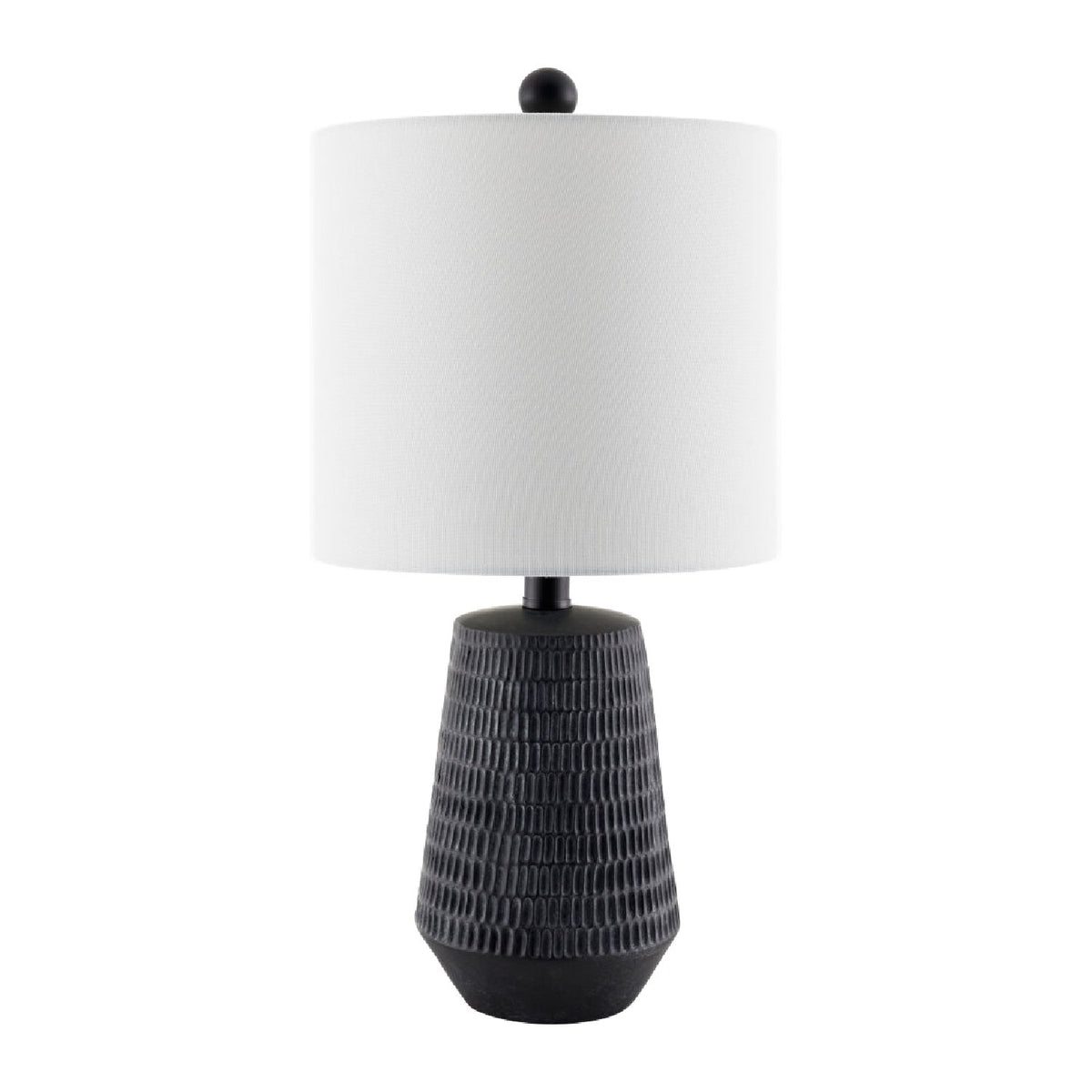 Modern European furniture - Organic-Carved Base Table Lamp - www.oroa.com