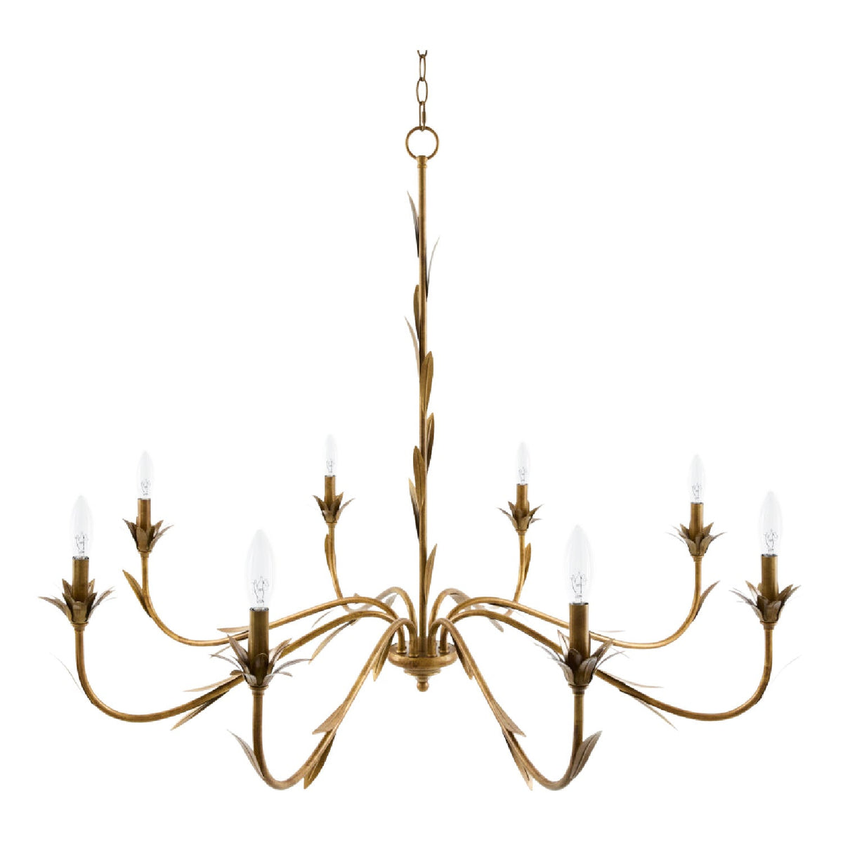 Modern European furniture - Flower-Inspired 8-Light Chandelier - www.oroa.com