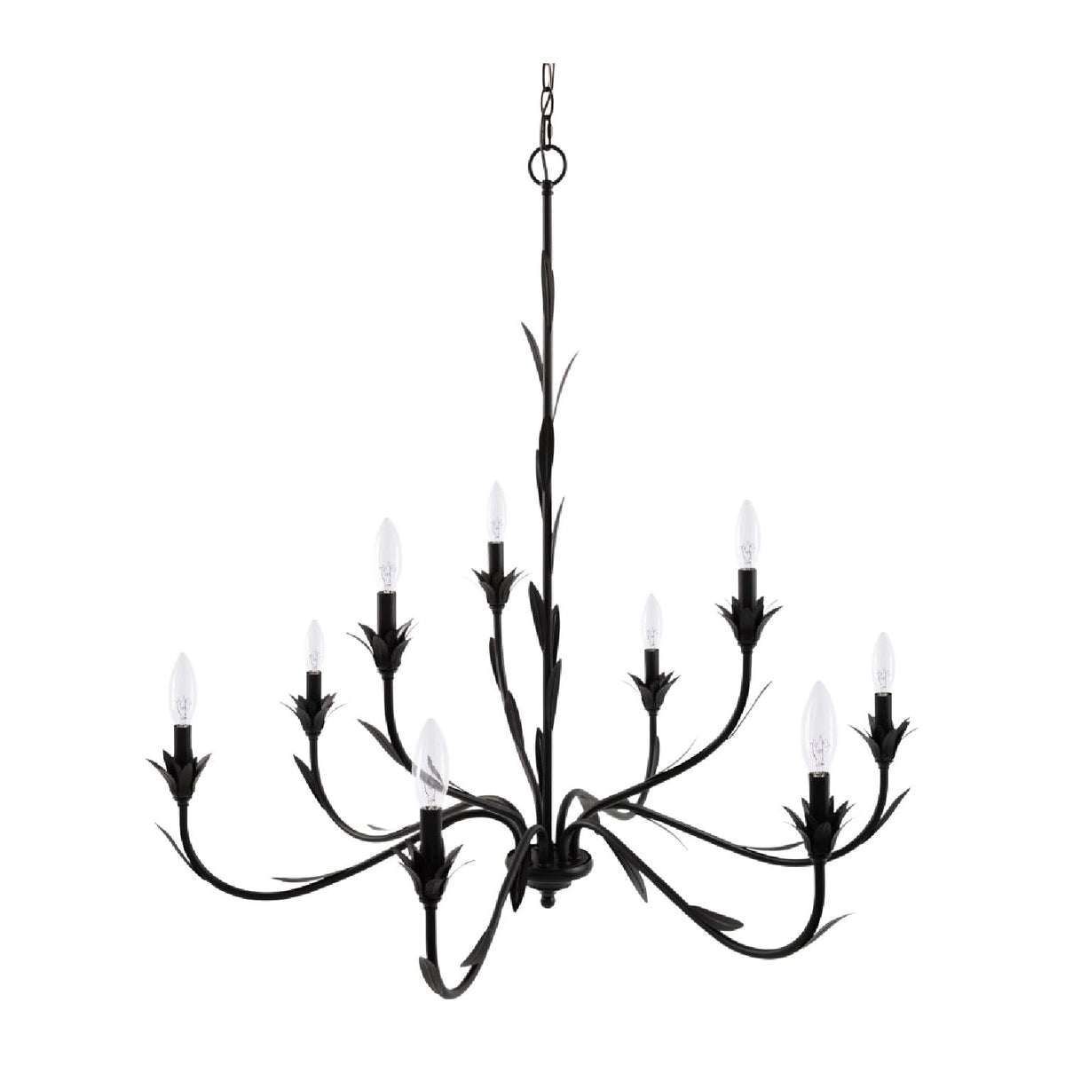 Modern European furniture - Flower-Inspired 9-Light Chandelier - www.oroa.com