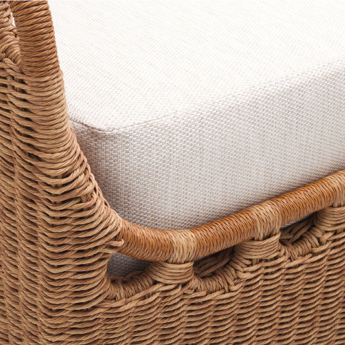 Modern European furniture - Hand-Woven Wicker Outdoor Sectional Sofa - www.oroa.com