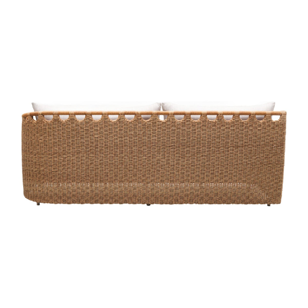 Modern European furniture - Hand-Woven Wicker Outdoor Sectional Sofa - www.oroa.com