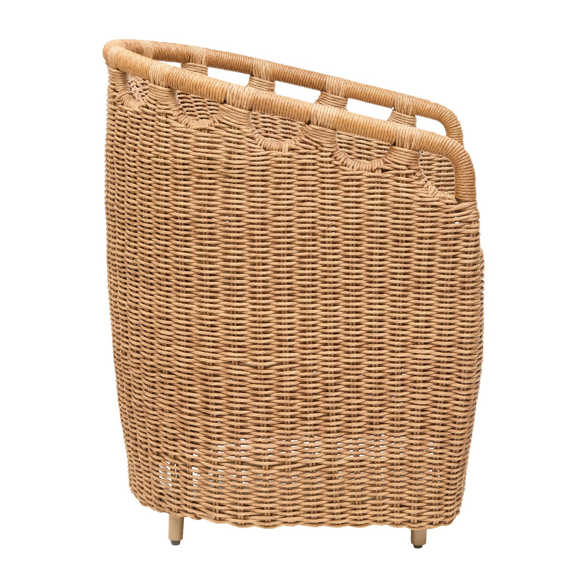 Modern European furniture - Hand-Woven Wicker Outdoor Dining Chair - www.oroa.com