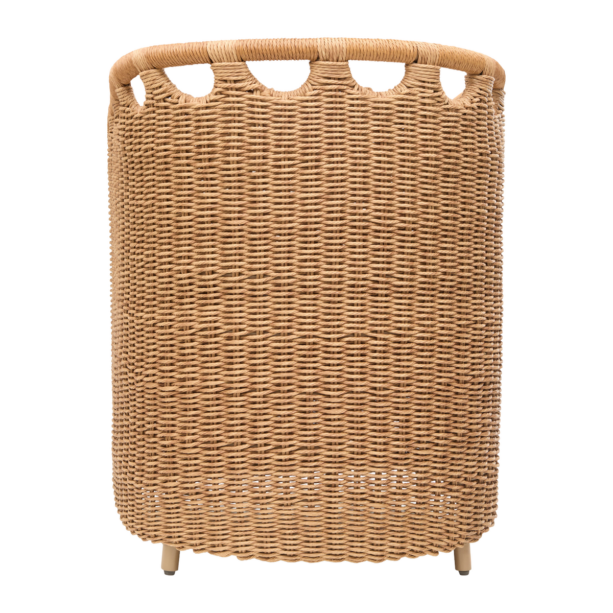 Modern European furniture - Hand-Woven Wicker Outdoor Dining Chair - www.oroa.com