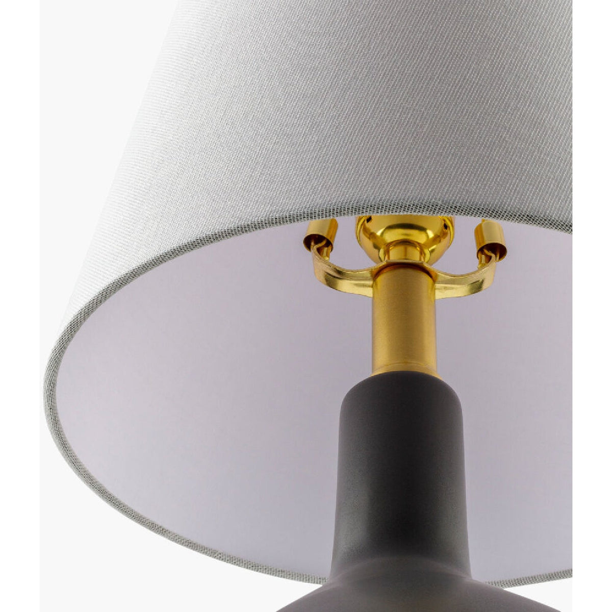 Modern European furniture - Tall Linen Shade Table Lamp - www.oroa.com