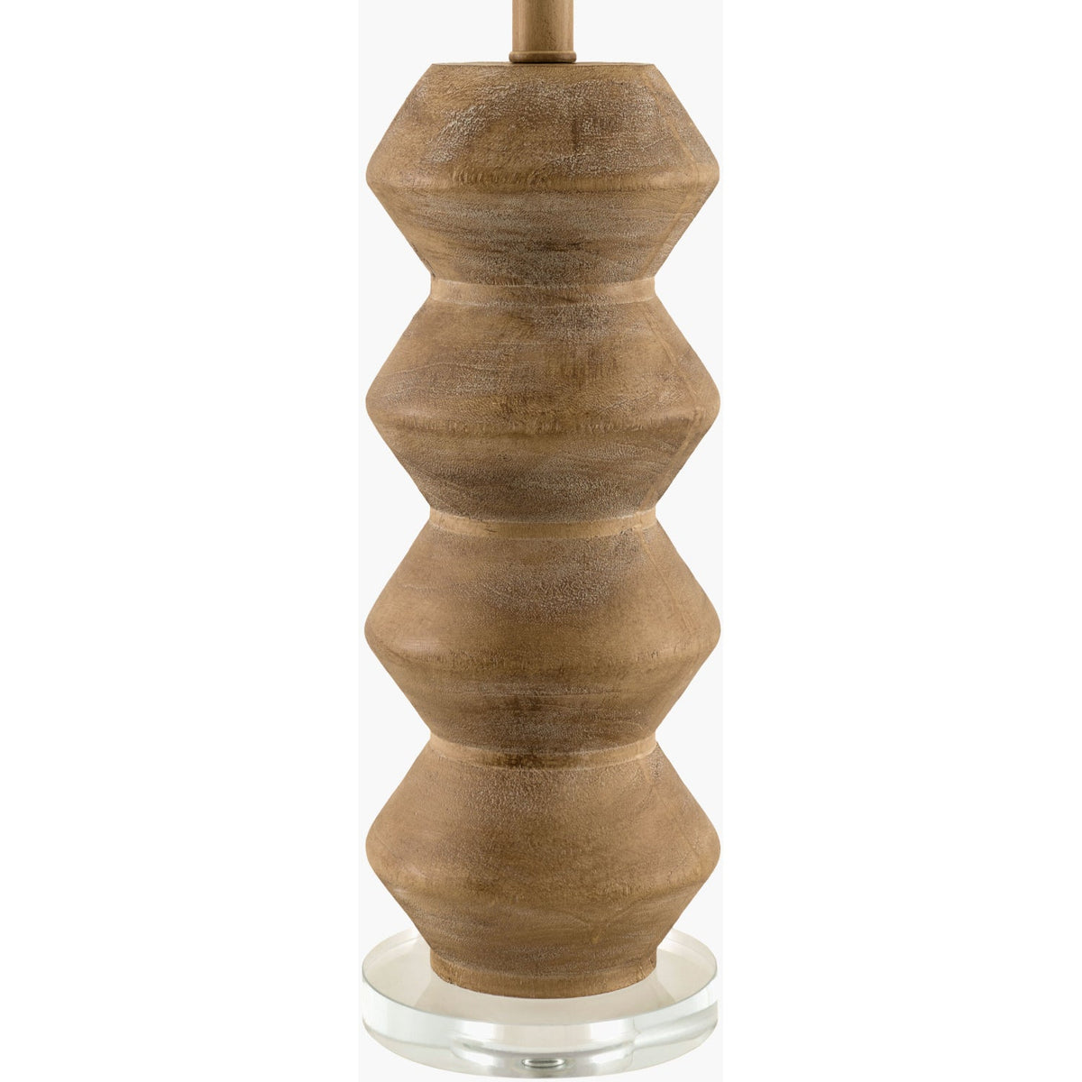 Modern European furniture - Geometrical Base Linen Table Lamp - www.oroa.com