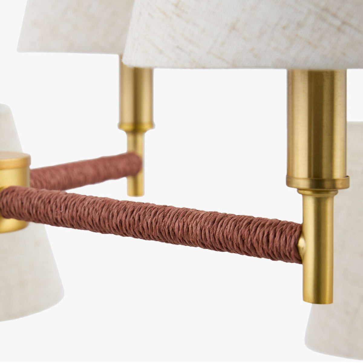 Modern European furniture - Fabric Shade 9-Light Chandelier - www.oroa.com