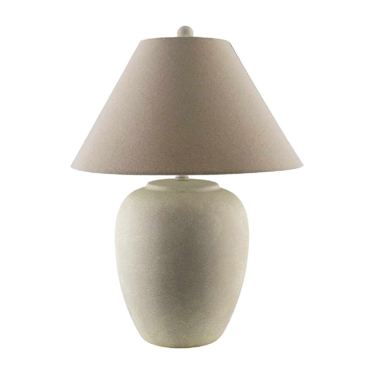 Modern European furniture - Antiqued White Ceramic Table Lamp - www.oroa.com