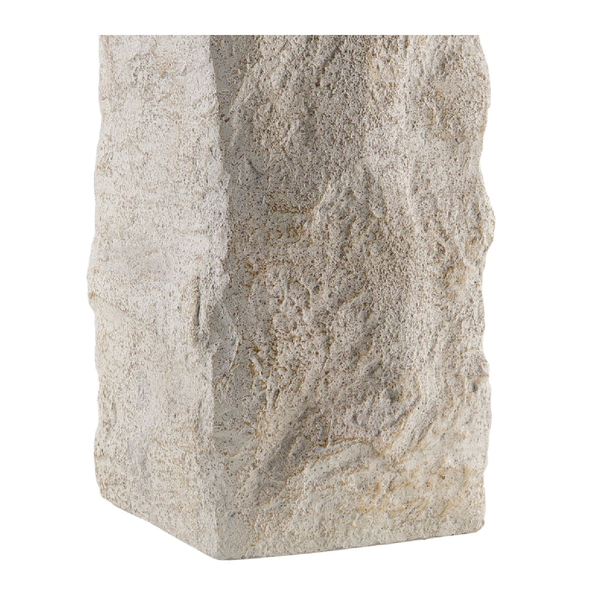 Modern European furniture - White Organic Textured Table Lamp - www.oroa.com