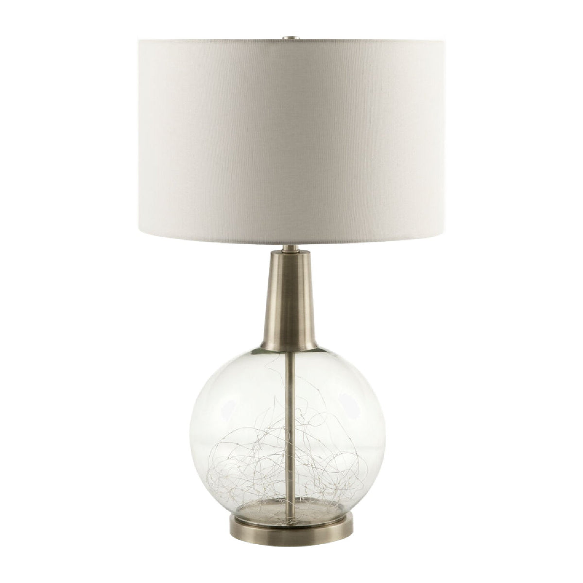 Modern European furniture - Clear Glass Base Table Lamp S - www.oroa.com