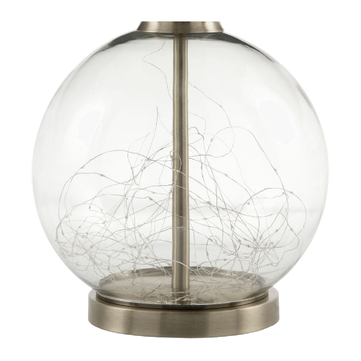 Modern European furniture - Clear Glass Base Table Lamp S - www.oroa.com