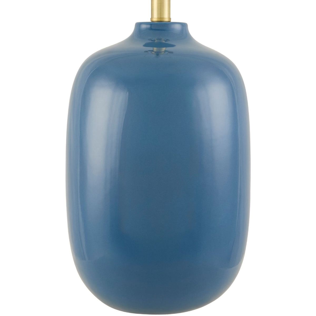Modern European furniture - Blue Ceramic Accent Table Lamp - www.oroa.com