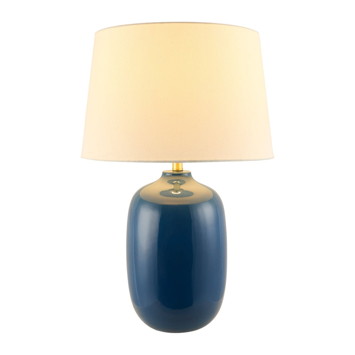 Modern European furniture - Blue Ceramic Accent Table Lamp - www.oroa.com