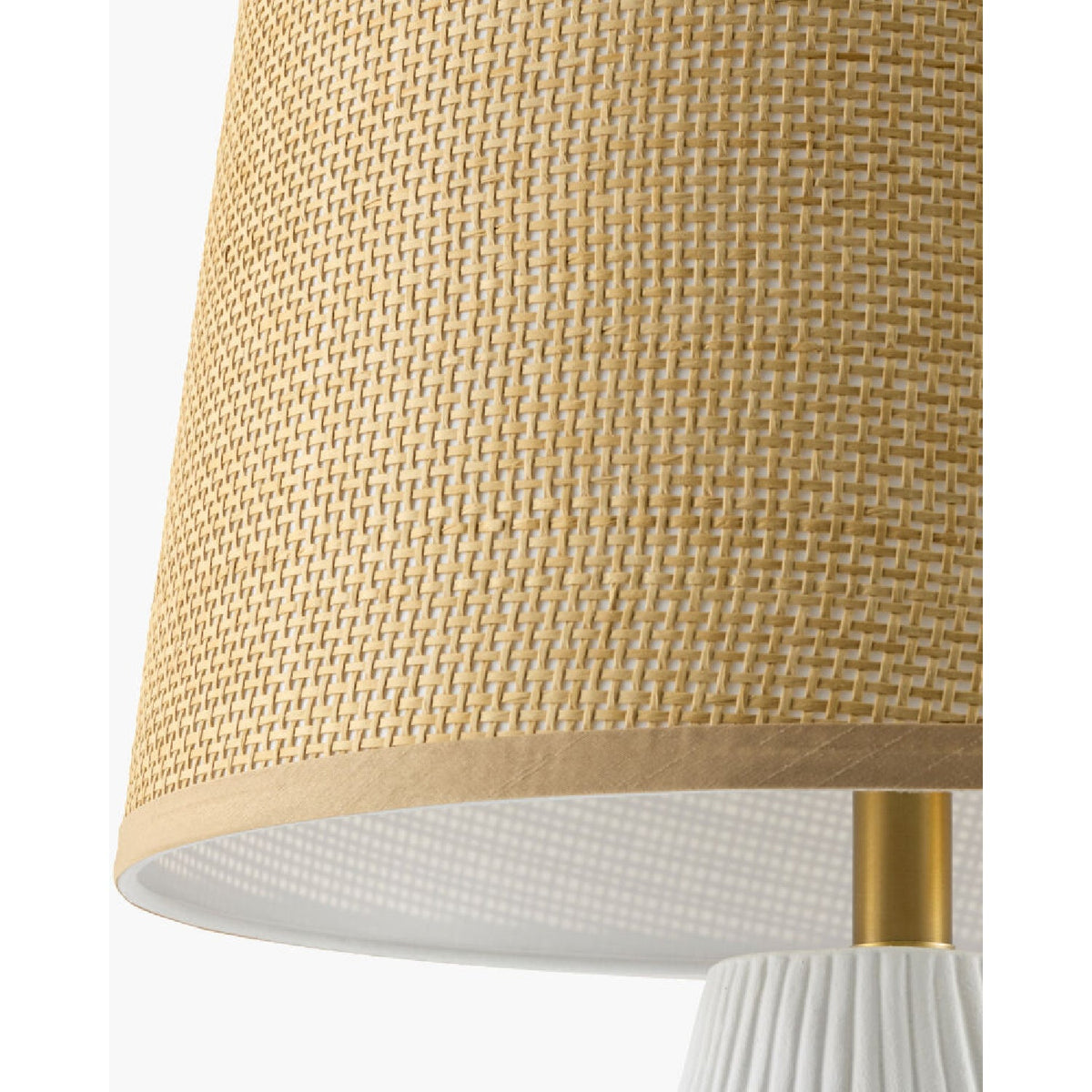 Modern European furniture - Brown Rattan Shade Table Lamp - www.oroa.com