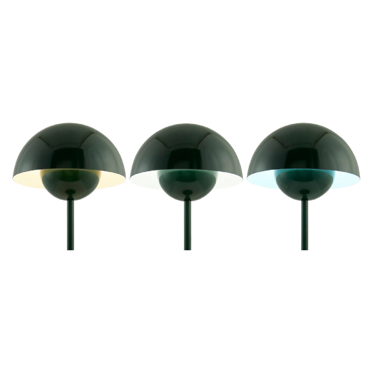 Modern European furniture - Painted Metal Dome Table Lamp - www.oroa.com