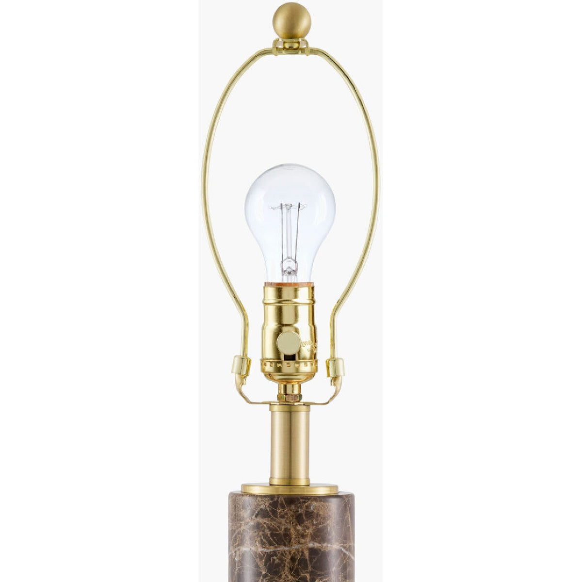 Modern European furniture - Brushed Marble Tube Table Lamp - www.oroa.com