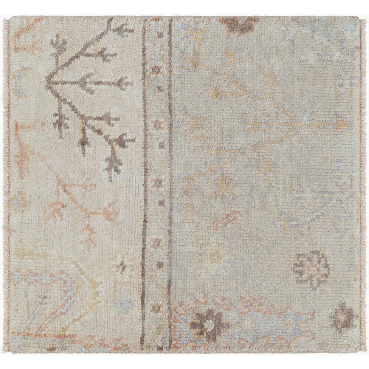 Modern furniture - Antique Wash Wool Fringed Carpet - www.oroa.com