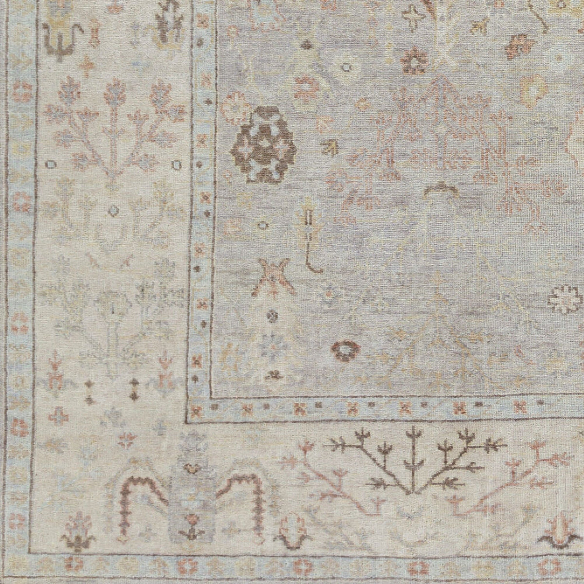 Modern furniture - Antique Wash Wool Fringed Carpet - www.oroa.com