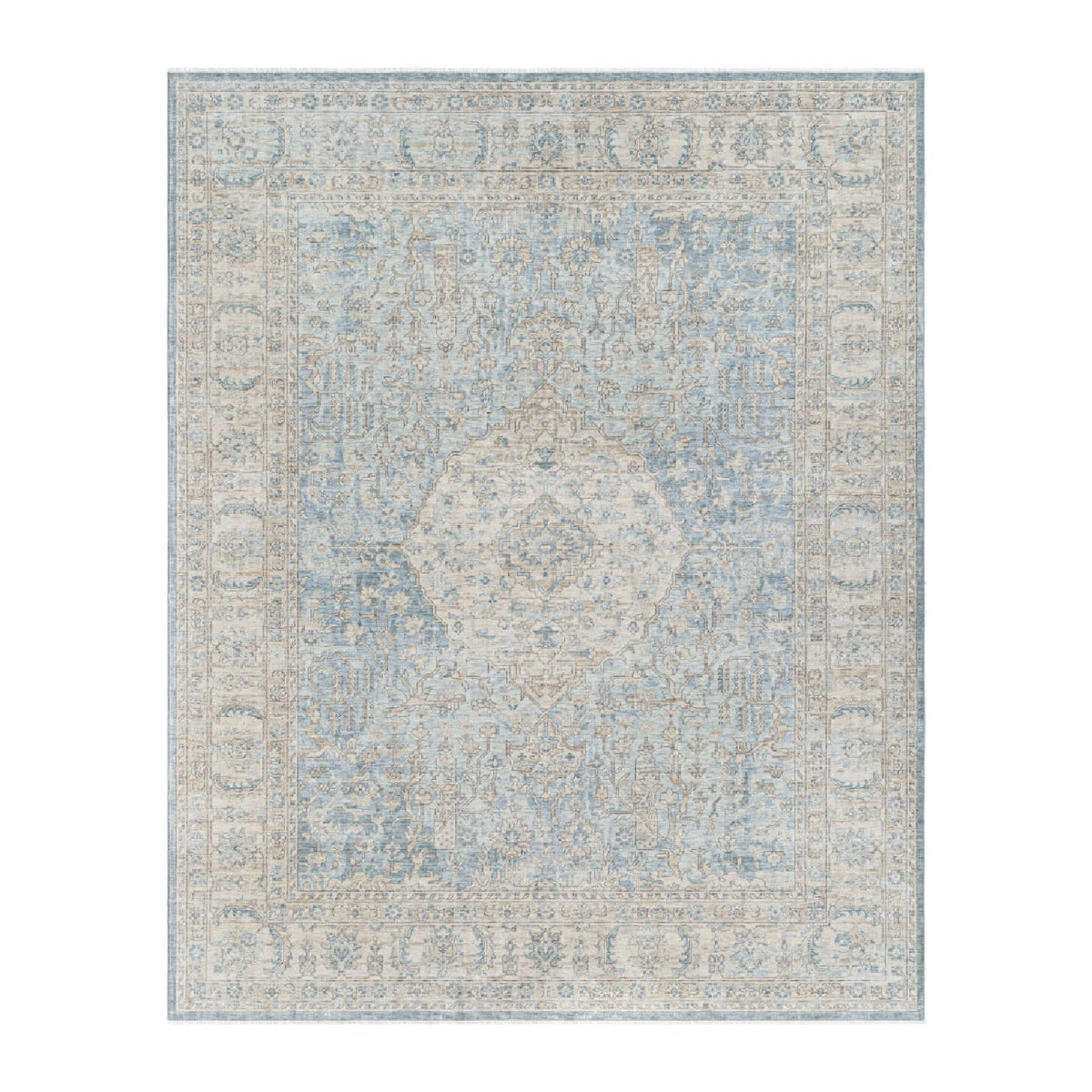 Modern furniture - Wool Floral Print Carpet - www.oroa.com