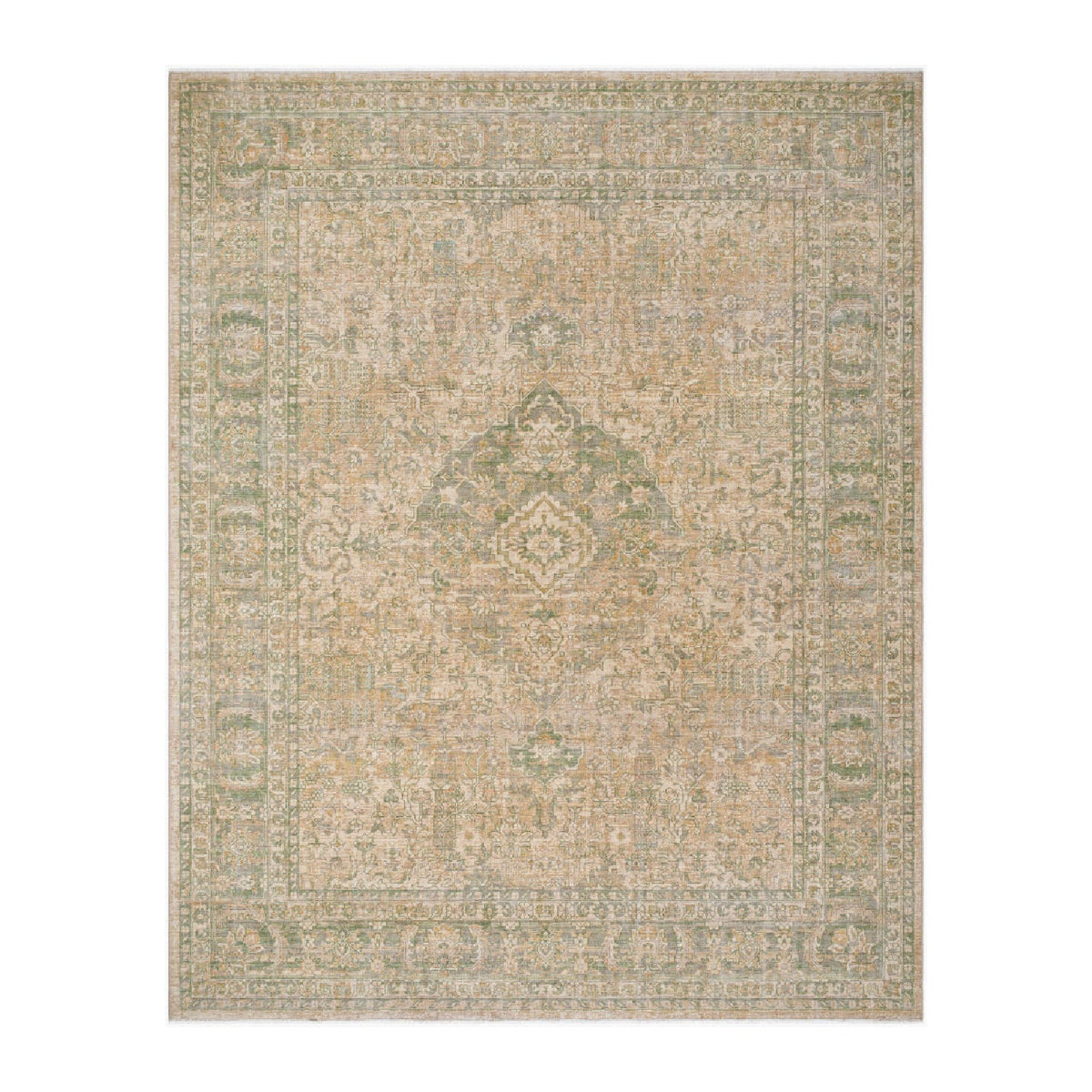 Modern furniture - Wool Floral Print Carpet - www.oroa.com