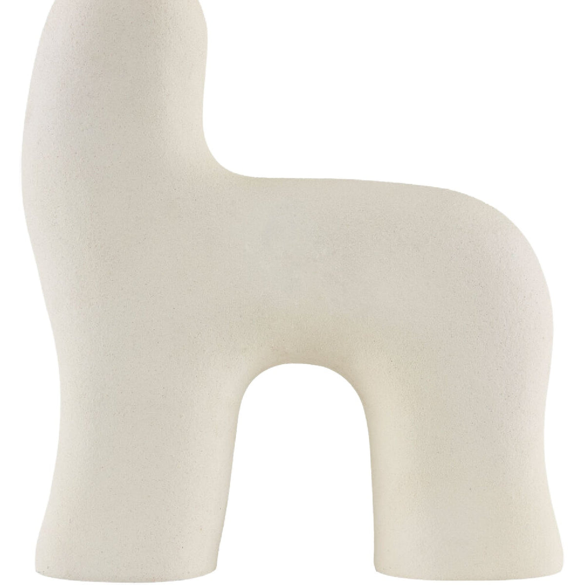 Modern European furniture - White Glass Sculptural Table Lamp - www.oroa.com