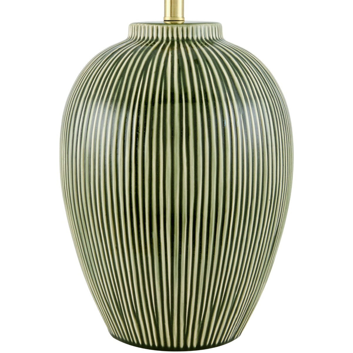 Modern European furniture - Striped Ceramic Accent Table Lamp - www.oroa.com