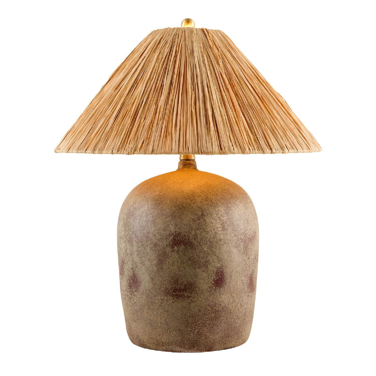 Modern European furniture - Seagrass Fibers Accent Table Lamp - www.oroa.com