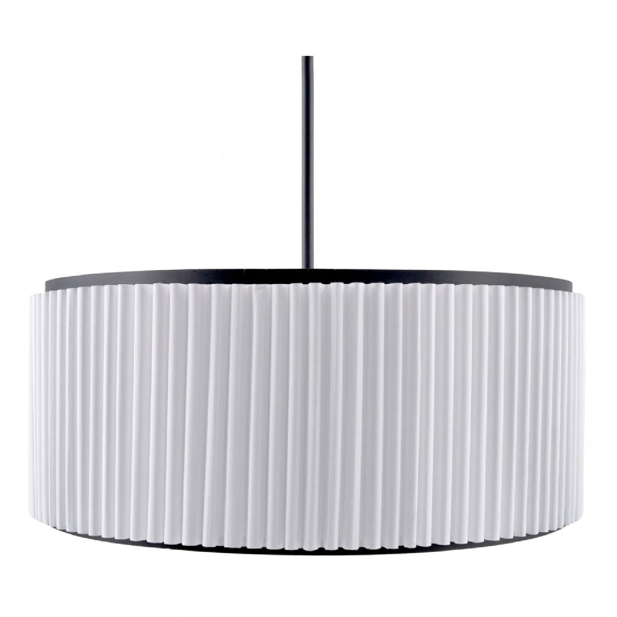 Modern European furniture - White Fluted 2-Light Chandelier - www.oroa.com