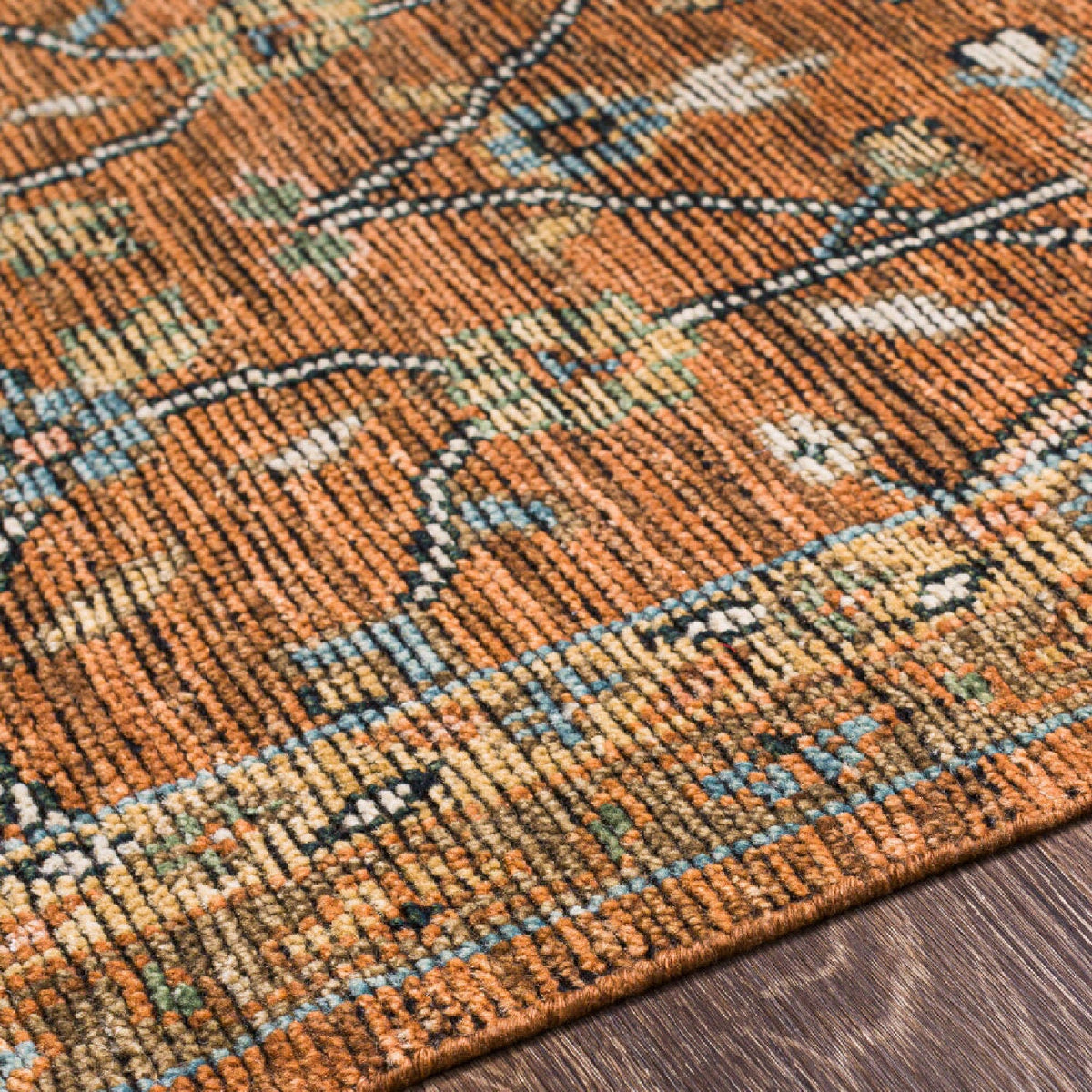 Modern furniture - Hand-Knotted Fringed Wool Carpet - www.oroa.com
