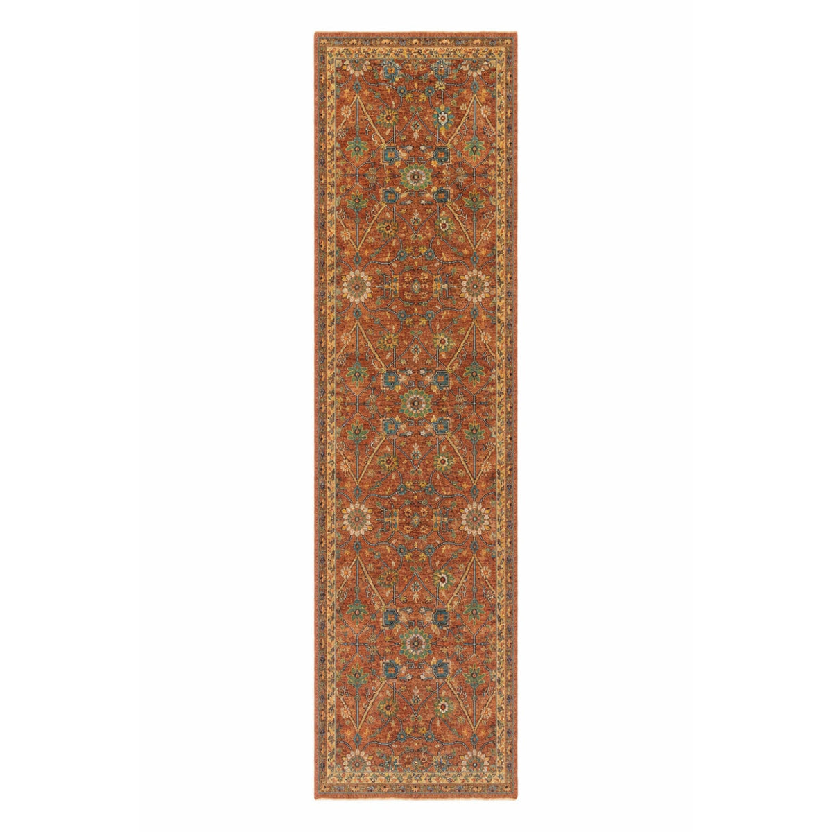 Modern furniture - Hand-Knotted Wool Table Runner - www.oroa.com