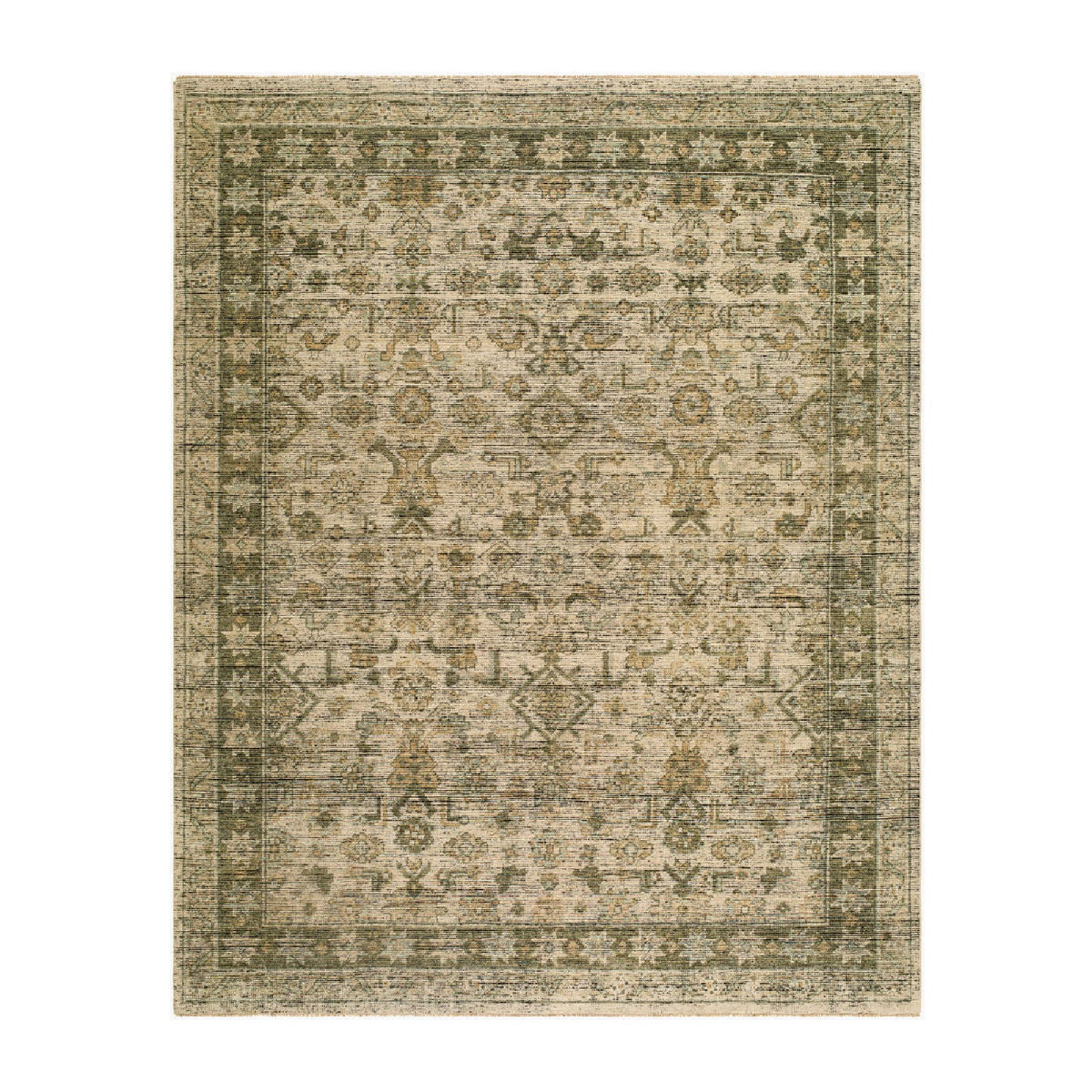 Modern furniture - Hand-Knotted Wool Fringed Carpet - www.oroa.com