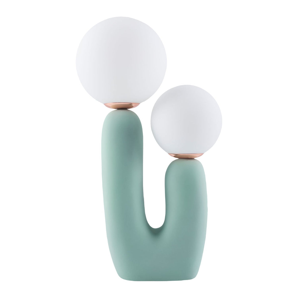 Modern European furniture - Double Round Glass Table Lamp S - www.oroa.com