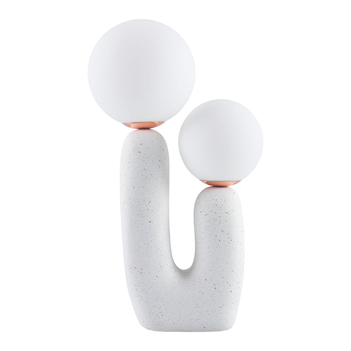Modern European furniture - Double Round Glass Table Lamp S - www.oroa.com