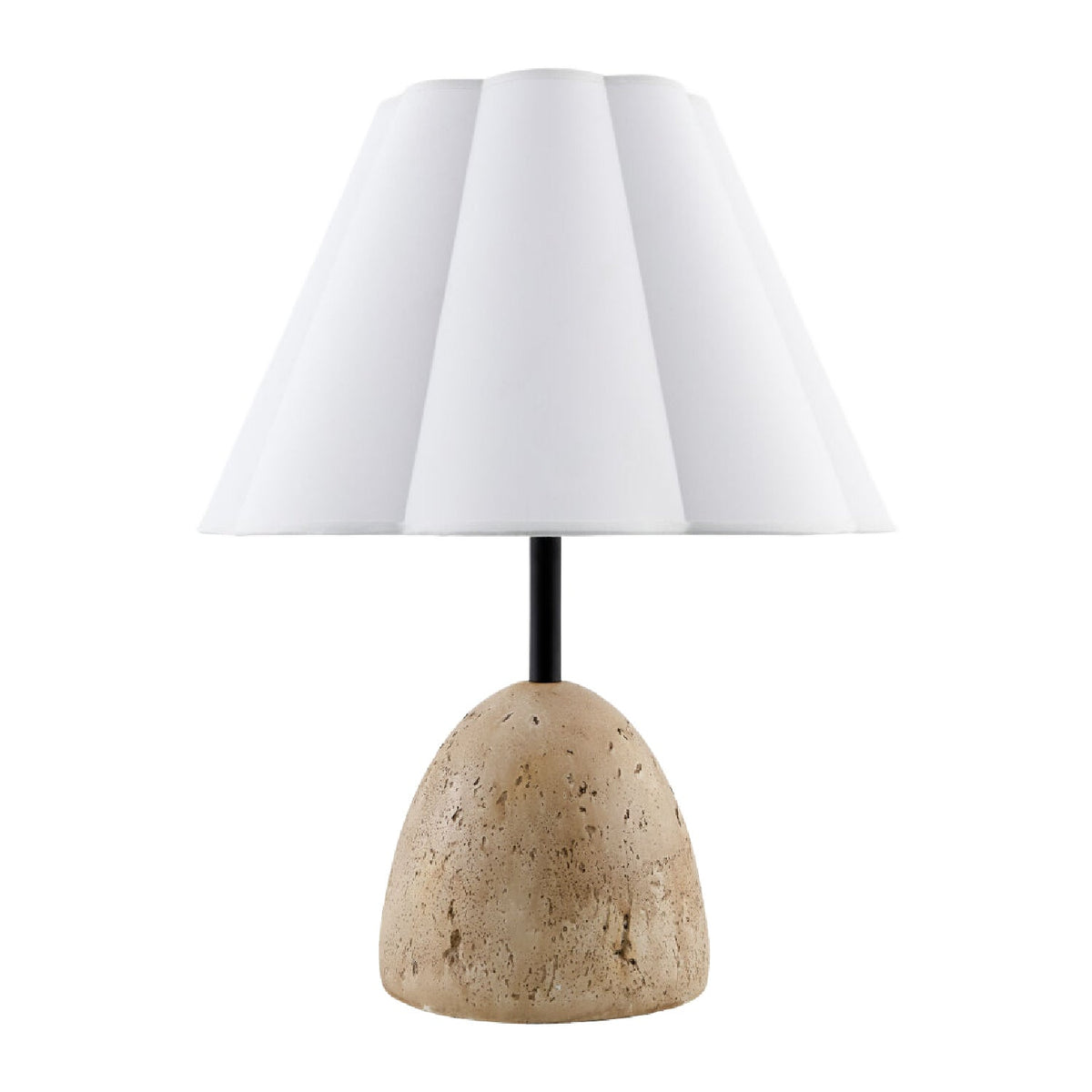 Modern European furniture - Brown Concrete Cotton Table Lamp - www.oroa.com