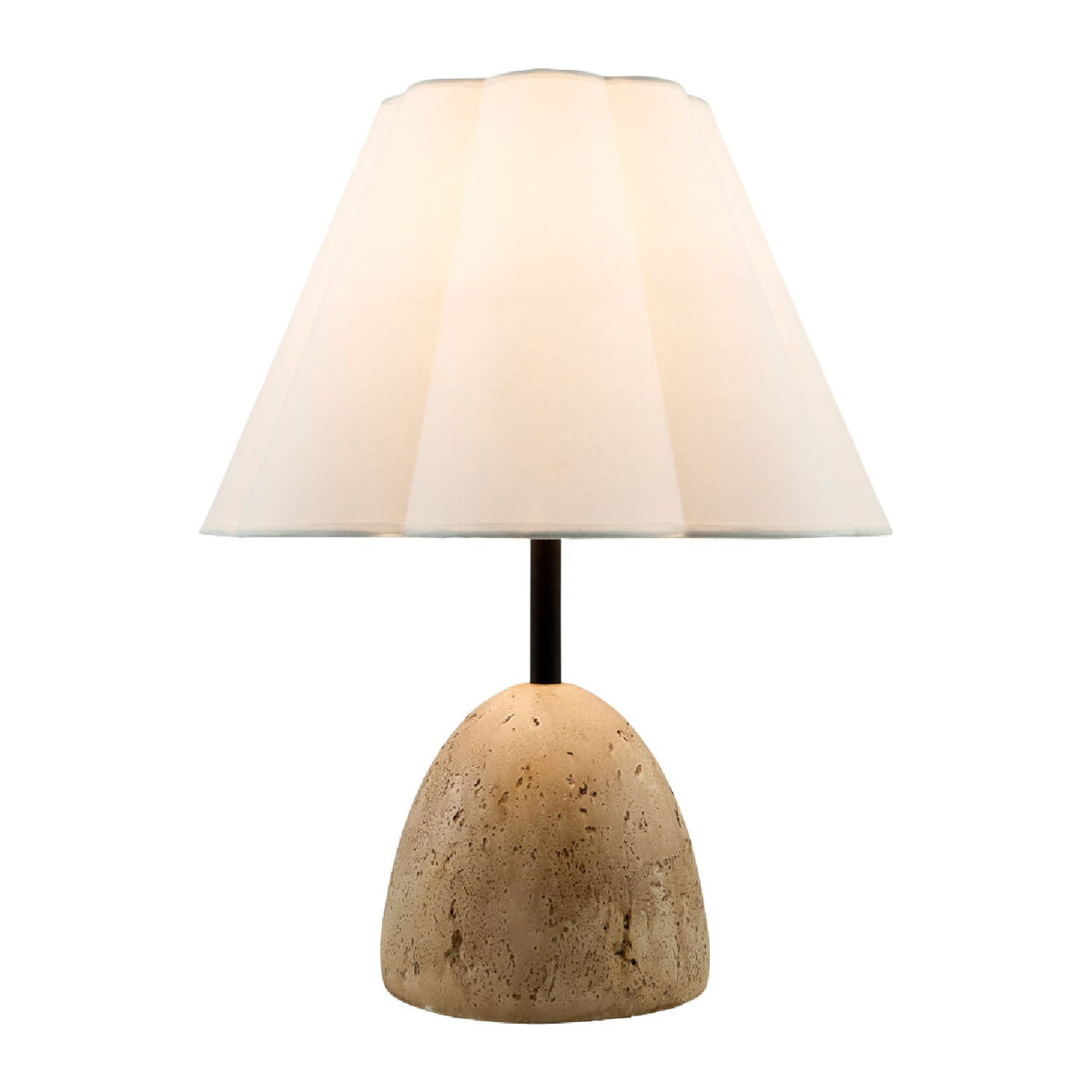 Modern European furniture - Brown Concrete Cotton Table Lamp - www.oroa.com