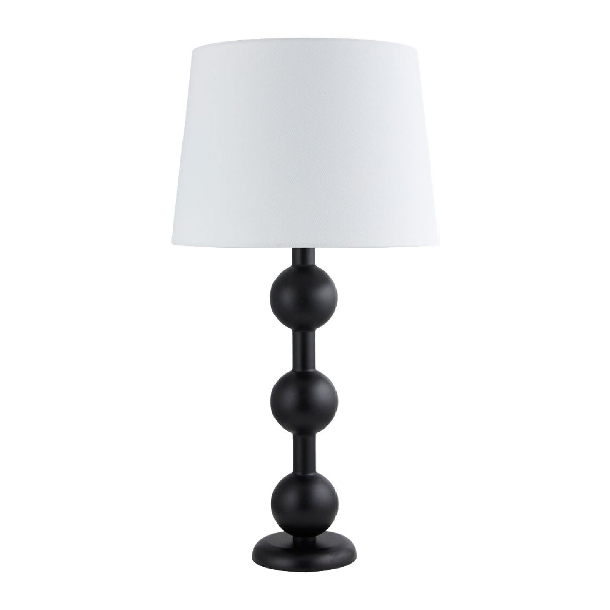 Modern European furniture - Triple Orb Rubberwood Table Lamp - www.oroa.com