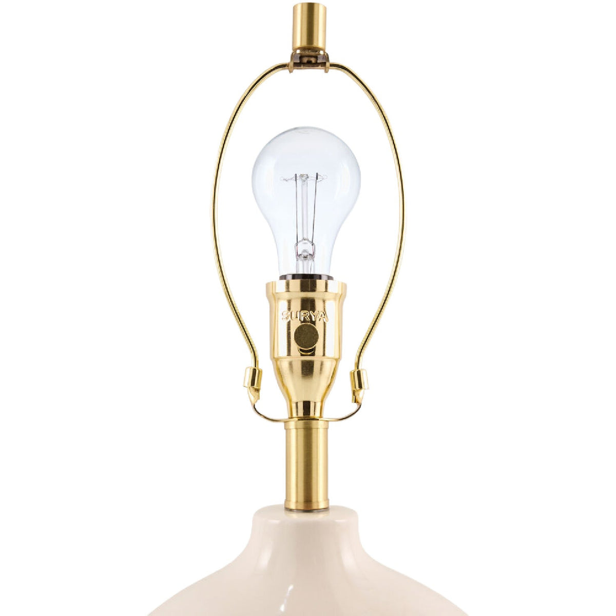 Modern European furniture - Ceramic Ring Accent Table Lamp - www.oroa.com