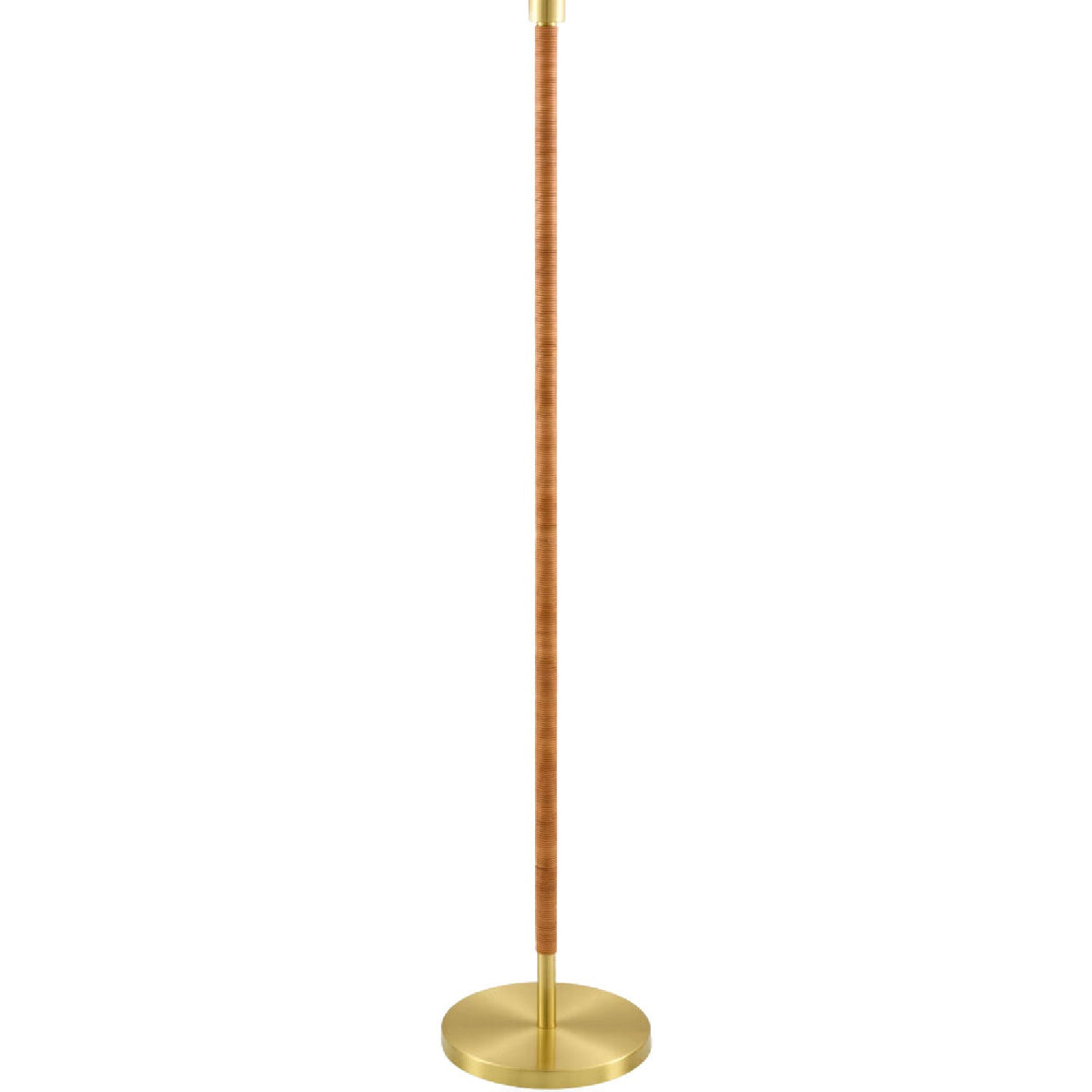 Modern European furniture - Conical Rattan Accent Floor Lamp - www.oroa.com