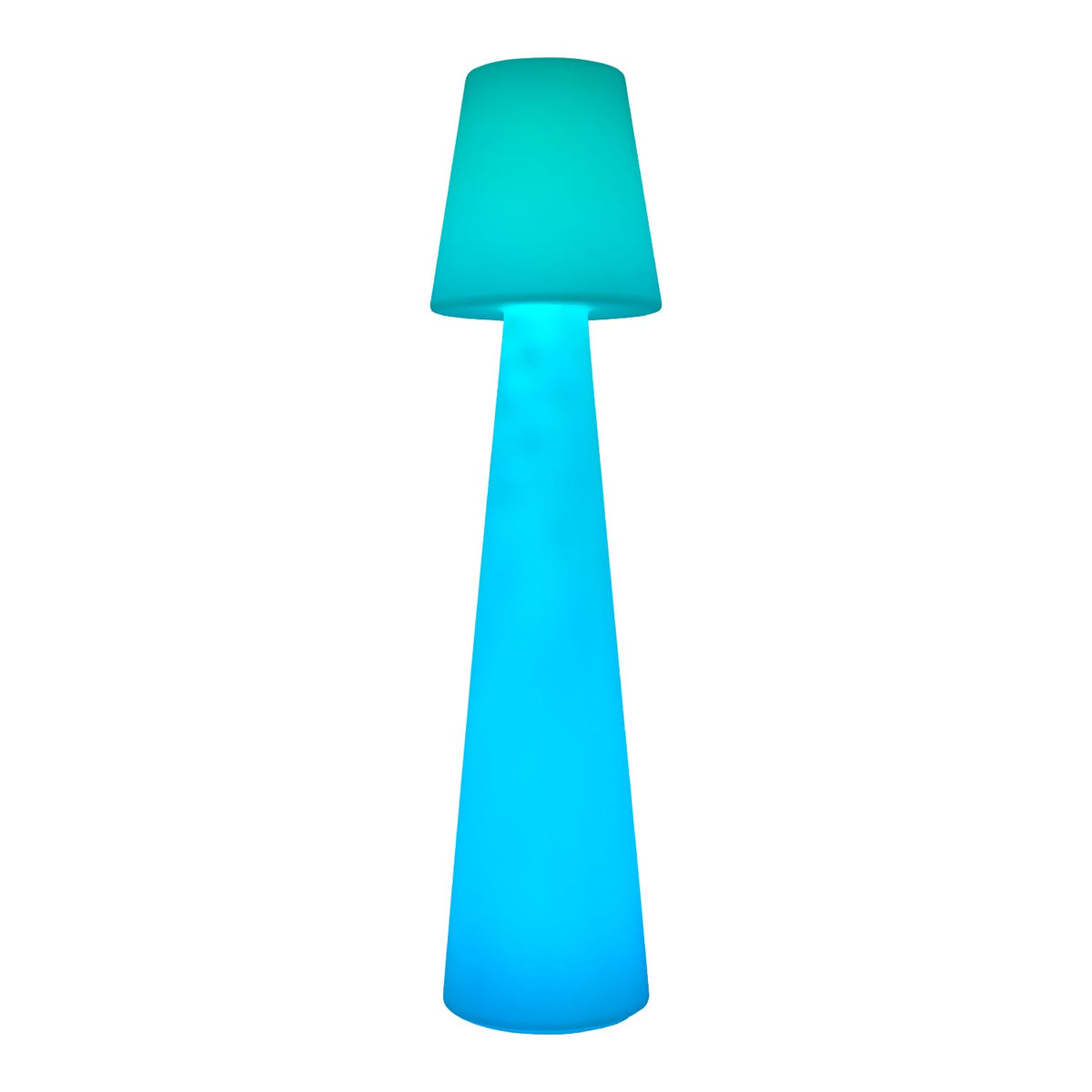 Modern European furniture - Frosted White Outdoor Floor Lamp - www.oroa.com