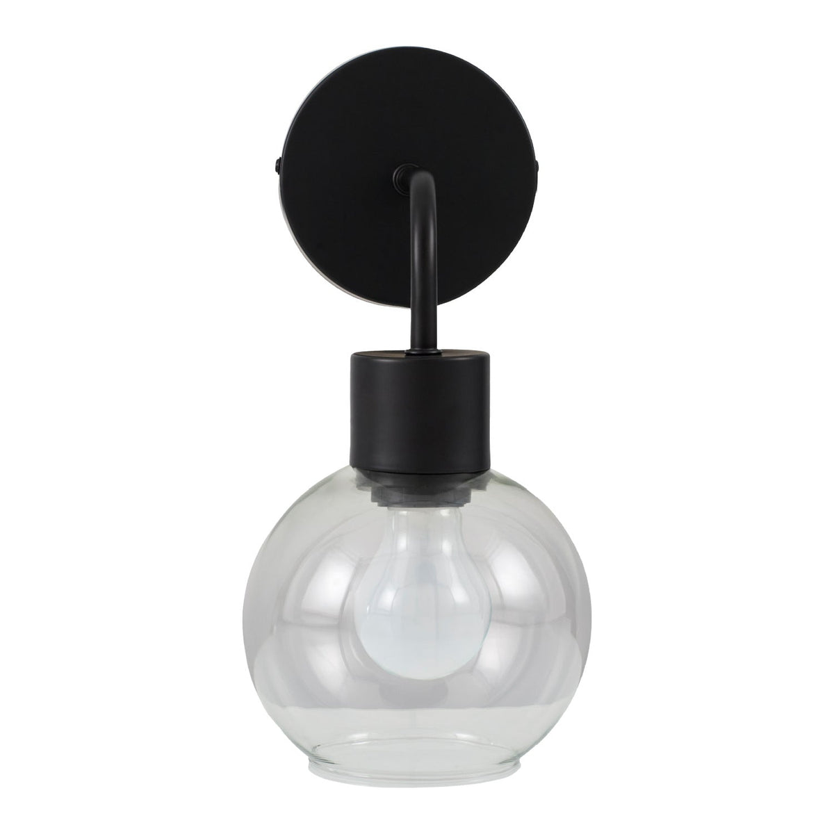 Modern European furniture - Industrial Style Glass Wall Lamp - www.oroa.com