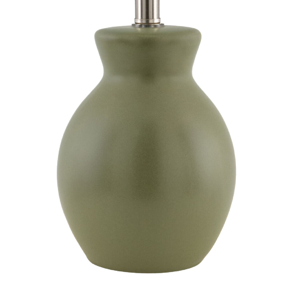 Modern European furniture - White Cotton Ceramic Table Lamp - www.oroa.com