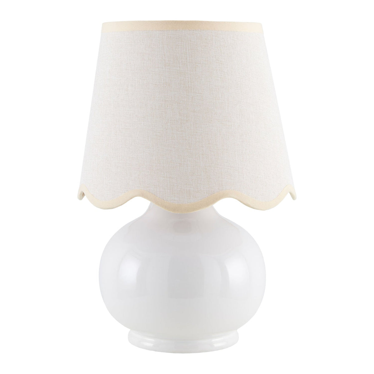 Modern European furniture - Glazed Ceramic Raffia Table Lamp - www.oroa.com