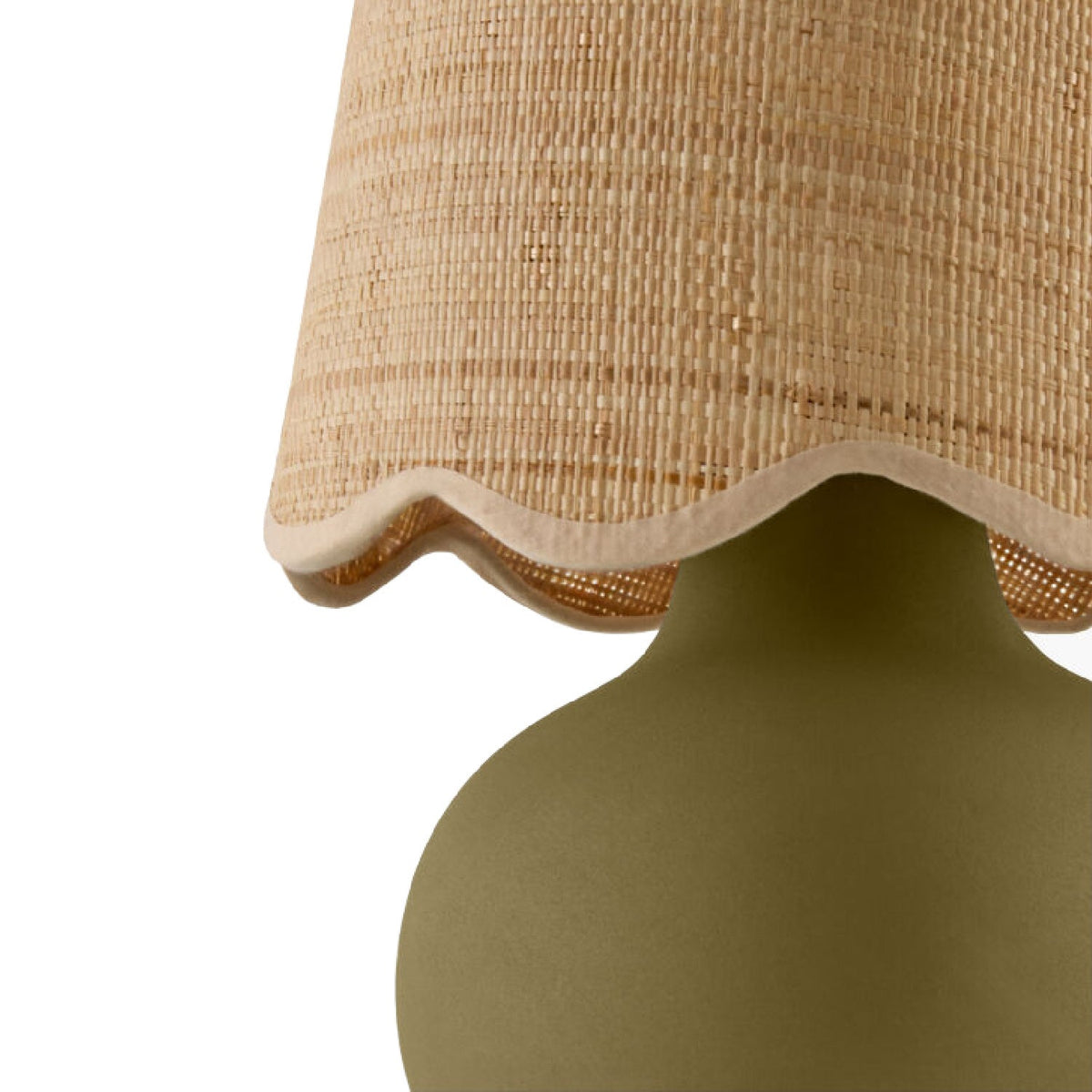 Modern European furniture - Beige Raffia Accent Table Lamp - www.oroa.com