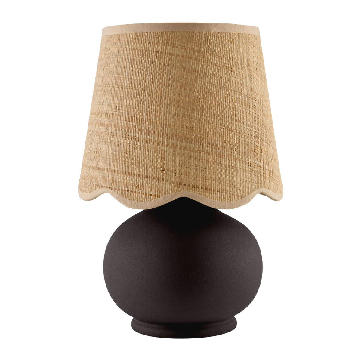 Modern European furniture - Beige Raffia Accent Table Lamp - www.oroa.com