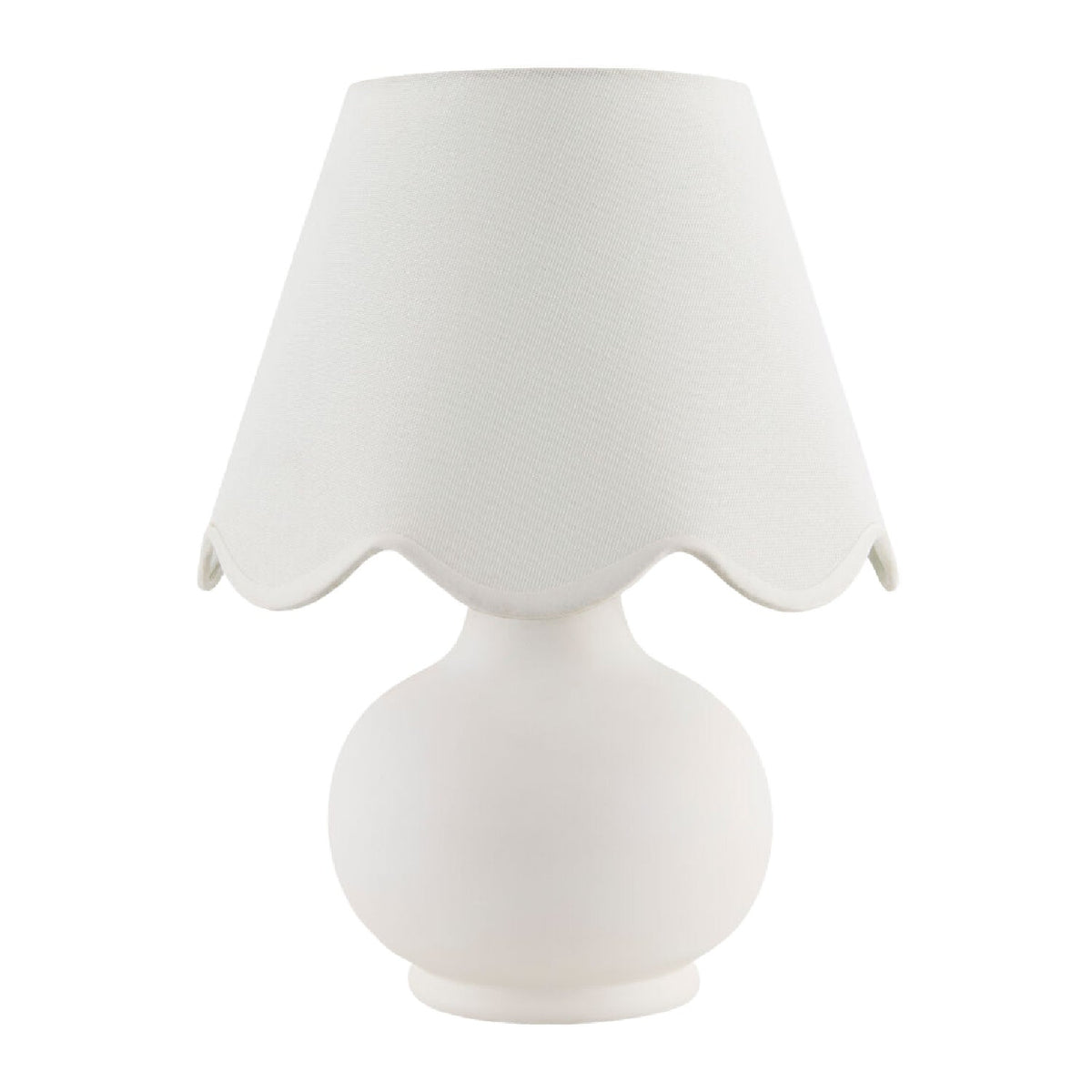 Modern European furniture - Scalloped Raffia Accent Table Lamp - www.oroa.com