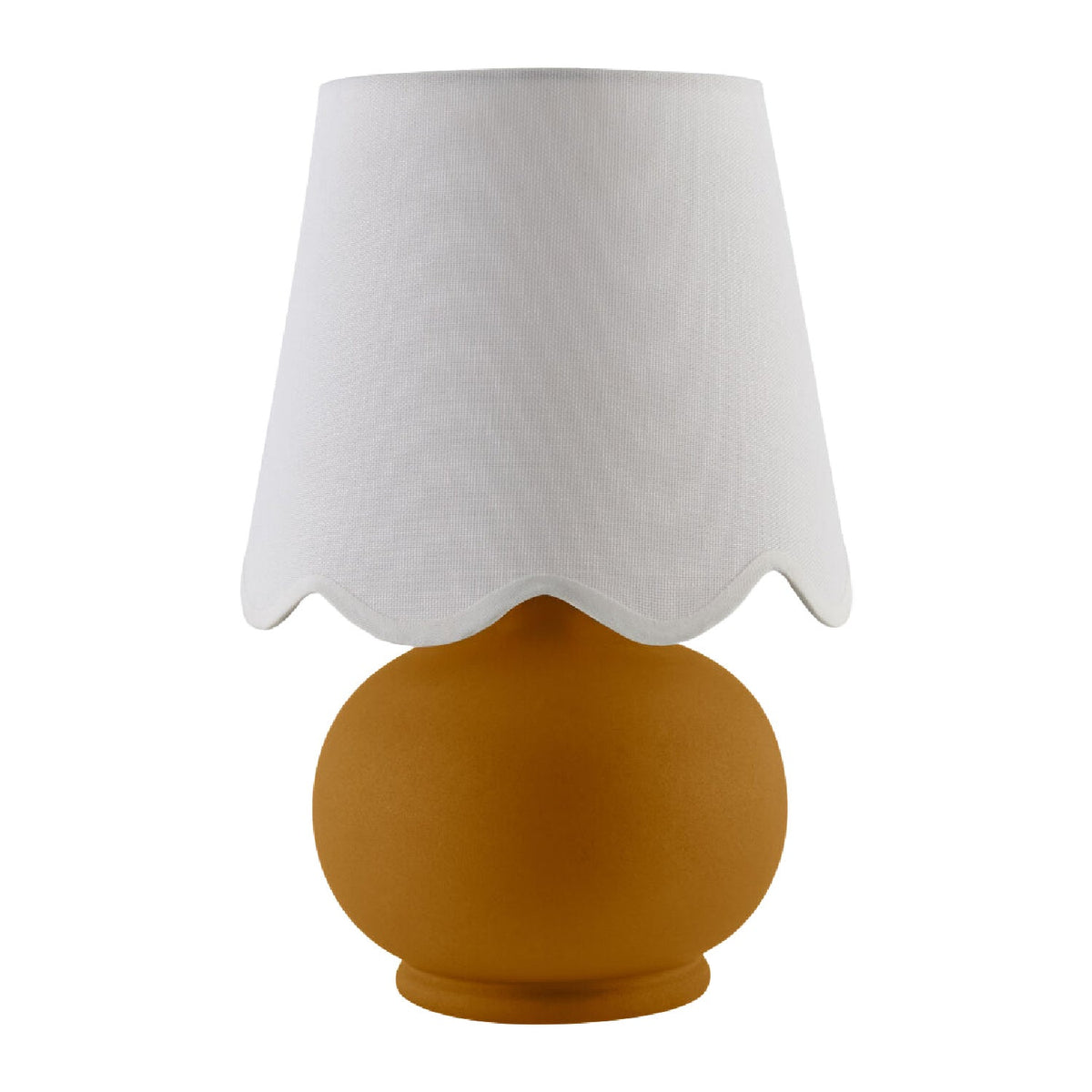 Modern European furniture - Scalloped Raffia Accent Table Lamp - www.oroa.com
