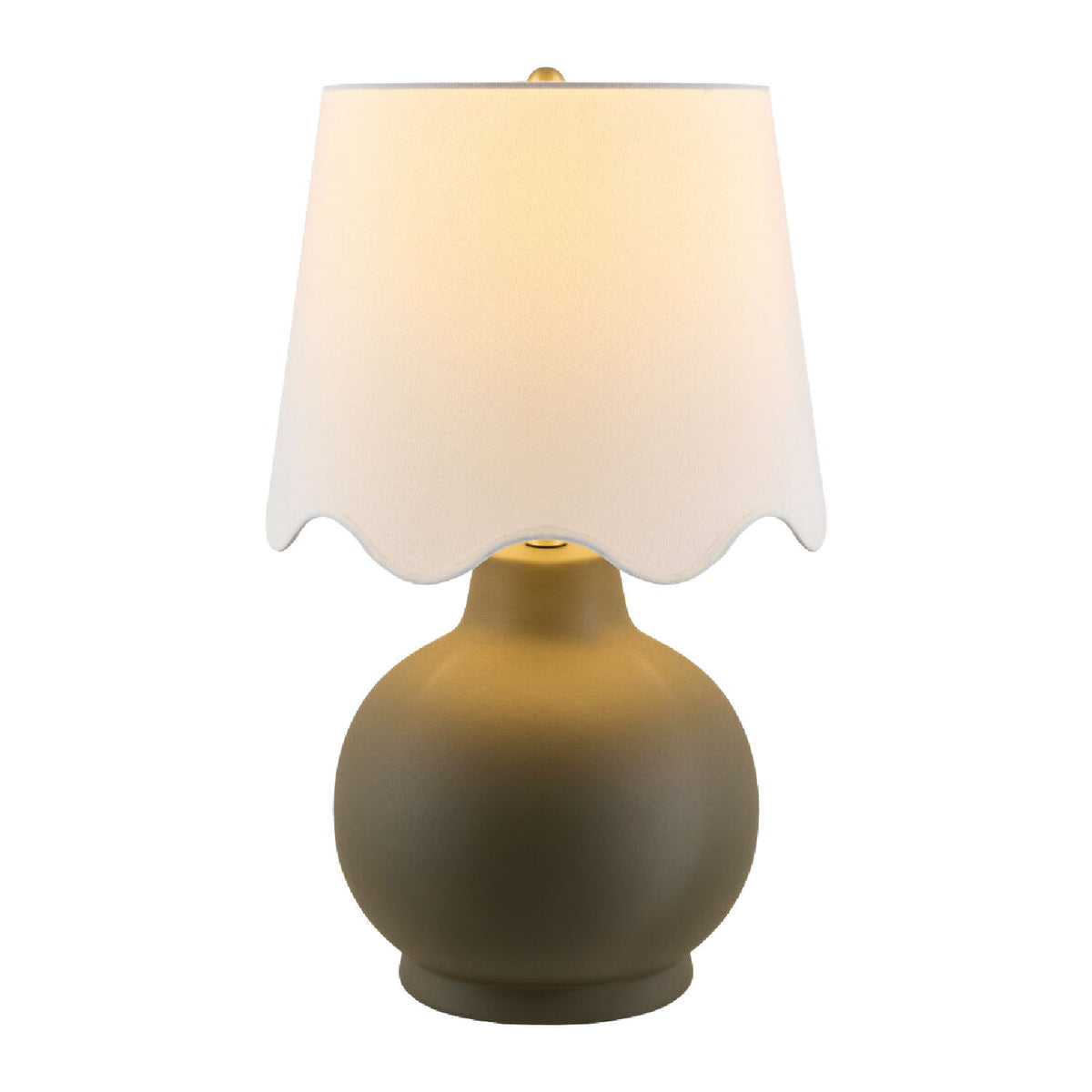 Modern European furniture - Wavy Linen Ceramic Table Lamp - www.oroa.com