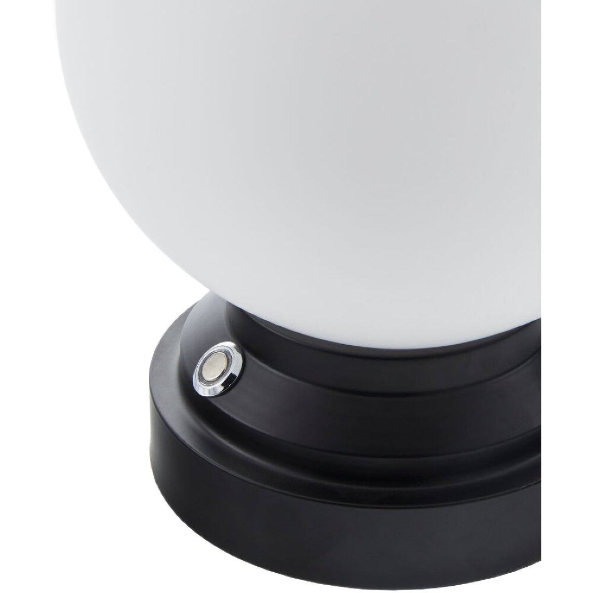 Modern European furniture - White Glass Globe Table Lamp - www.oroa.com