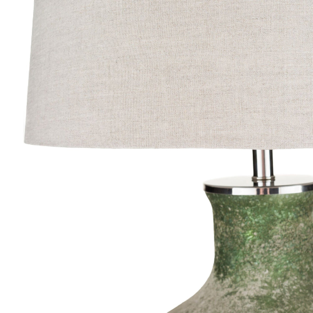 Modern European furniture - Sandblasted Green Glass Table Lamp - www.oroa.com